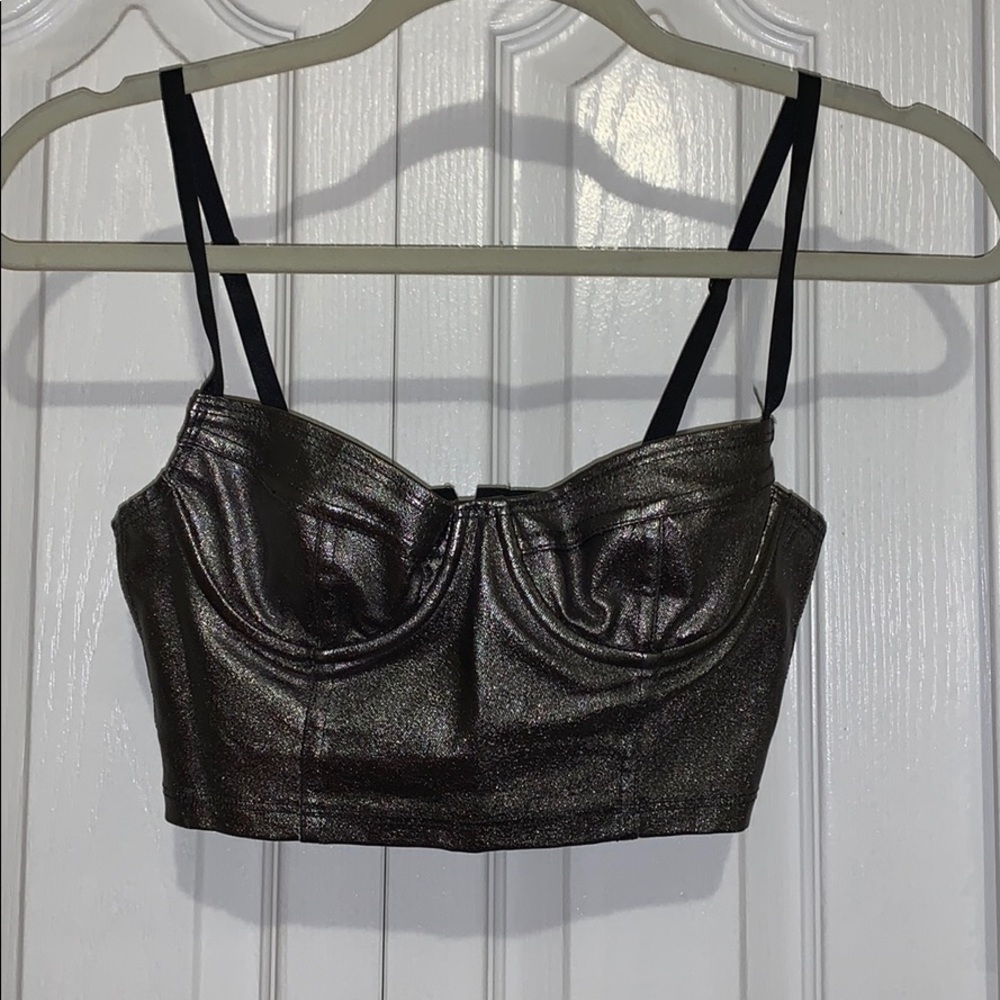 American Apparel Top and Short Two Piece Set - Picture 4 of 7